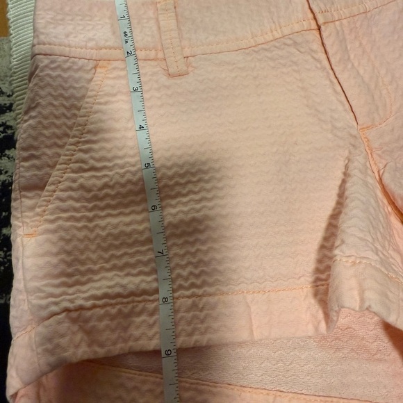 Lilly Pulitzer High Waist Peach Shorts - Picture 3 of 9